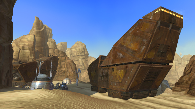 Screenshots of Tatooine